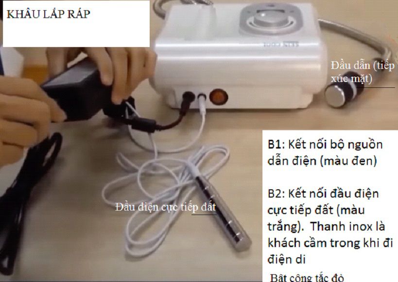 huong dan su may di dien di skin cool